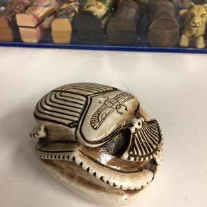 Unique Egyptian Ankh Scarab Hand Carved Made in Egypt - Etsy