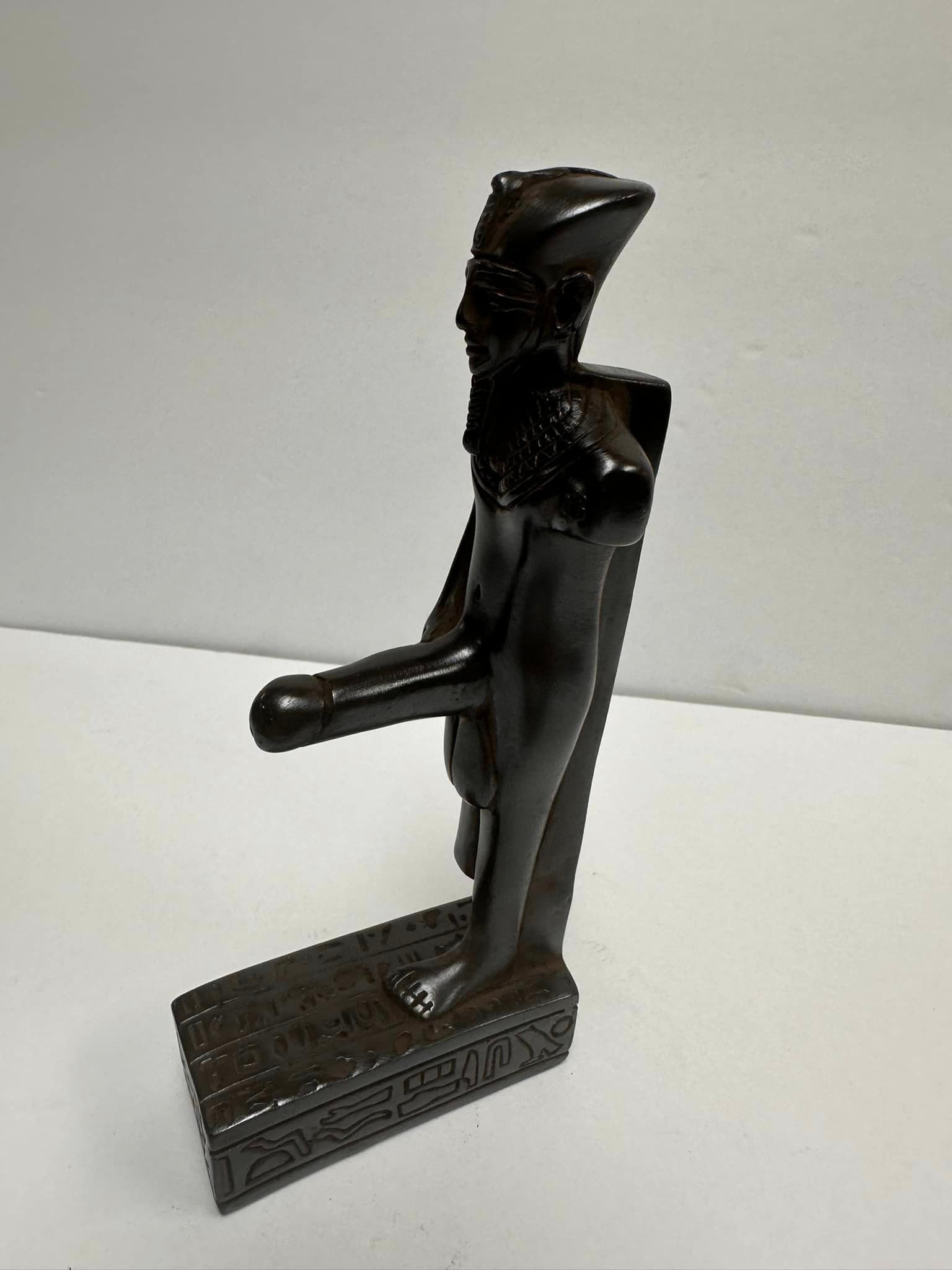 ユニークなエジプトの神の像 高さ7インチ エジプト製 - Etsy 日本