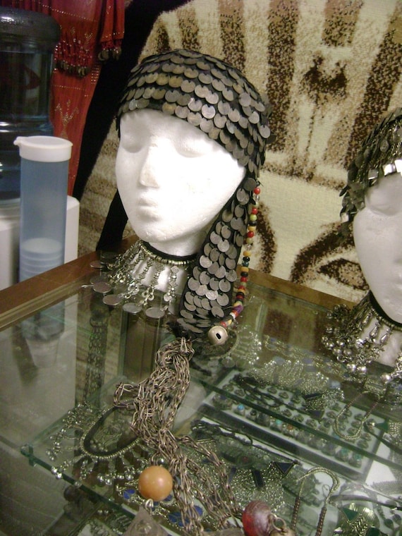 Antique Old Bedouin Hair Covering From Egypt