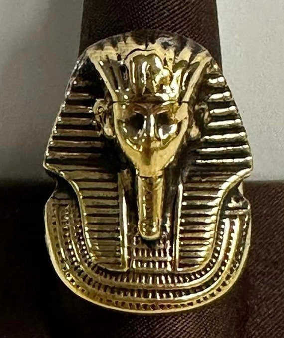 Anello Del Faraone Tutankhamon In Argento Sterling 925 Fatto A - Foto 5