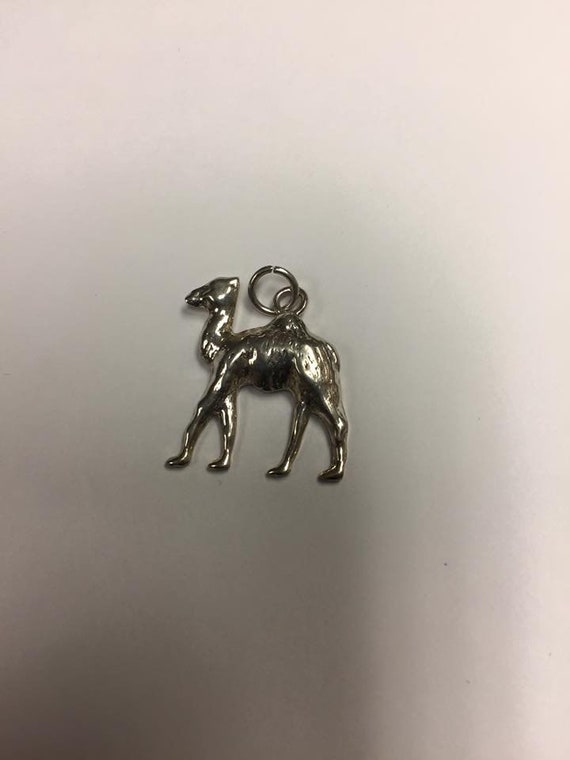 Unique Solid  Silver Egyptian Camel   1'' L X 1/2… - image 3
