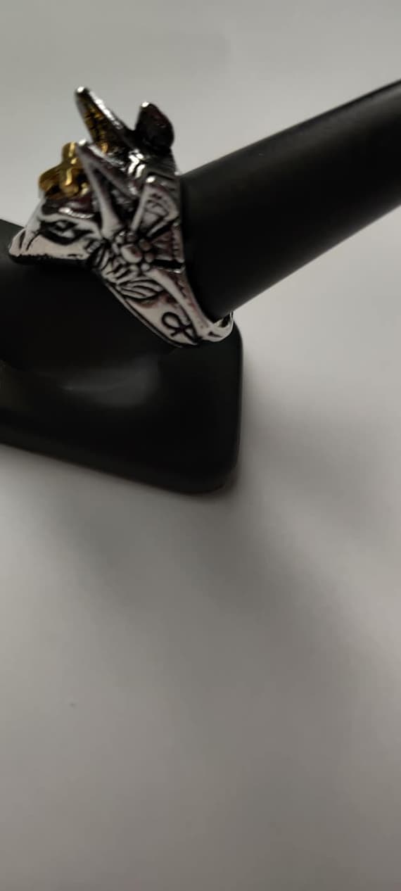 Anello Gotico Vintage In Acciaio Inossidabile Con Sigillo Croce - Foto 14