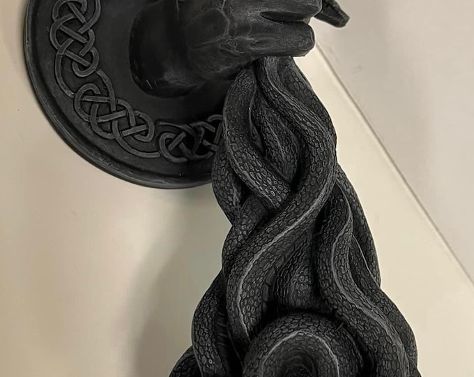 Unique Heavy Head of Medusa door Knocker Hand Painted Etsy
