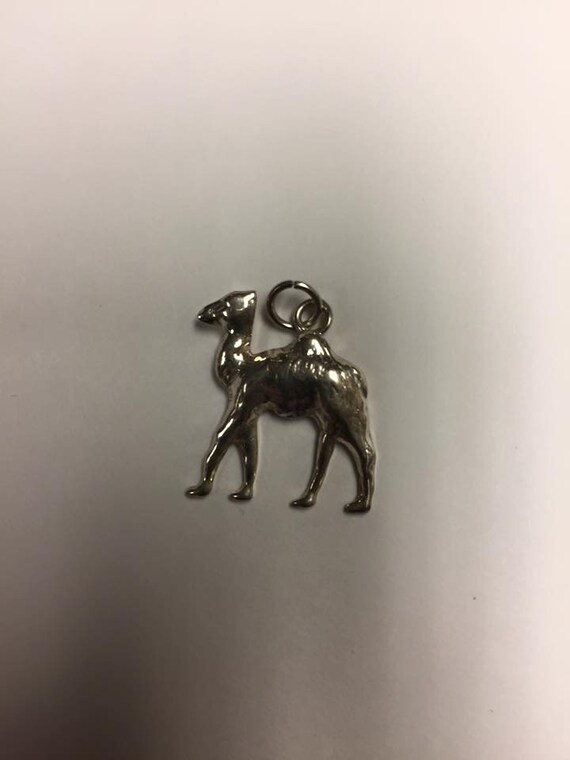 Unique Solid  Silver Egyptian Camel   1'' L X 1/2… - image 1