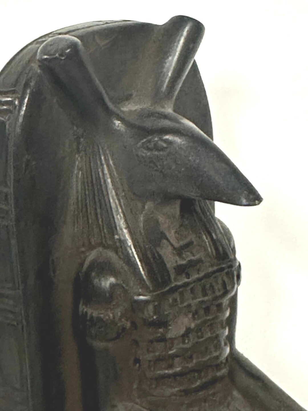 Vintage Egyptian Statue God Seth Collections Heavy Stone 7''H Made in ...