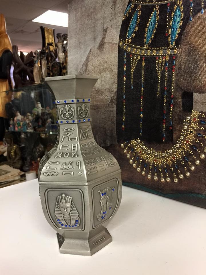古代エジプト キルト柄花瓶 メトロポリタン美術館 ヴィンテージ ステンドグラス 古代エジプト キルト柄花瓶 メトロポリタン美術館 ヴィンテージ