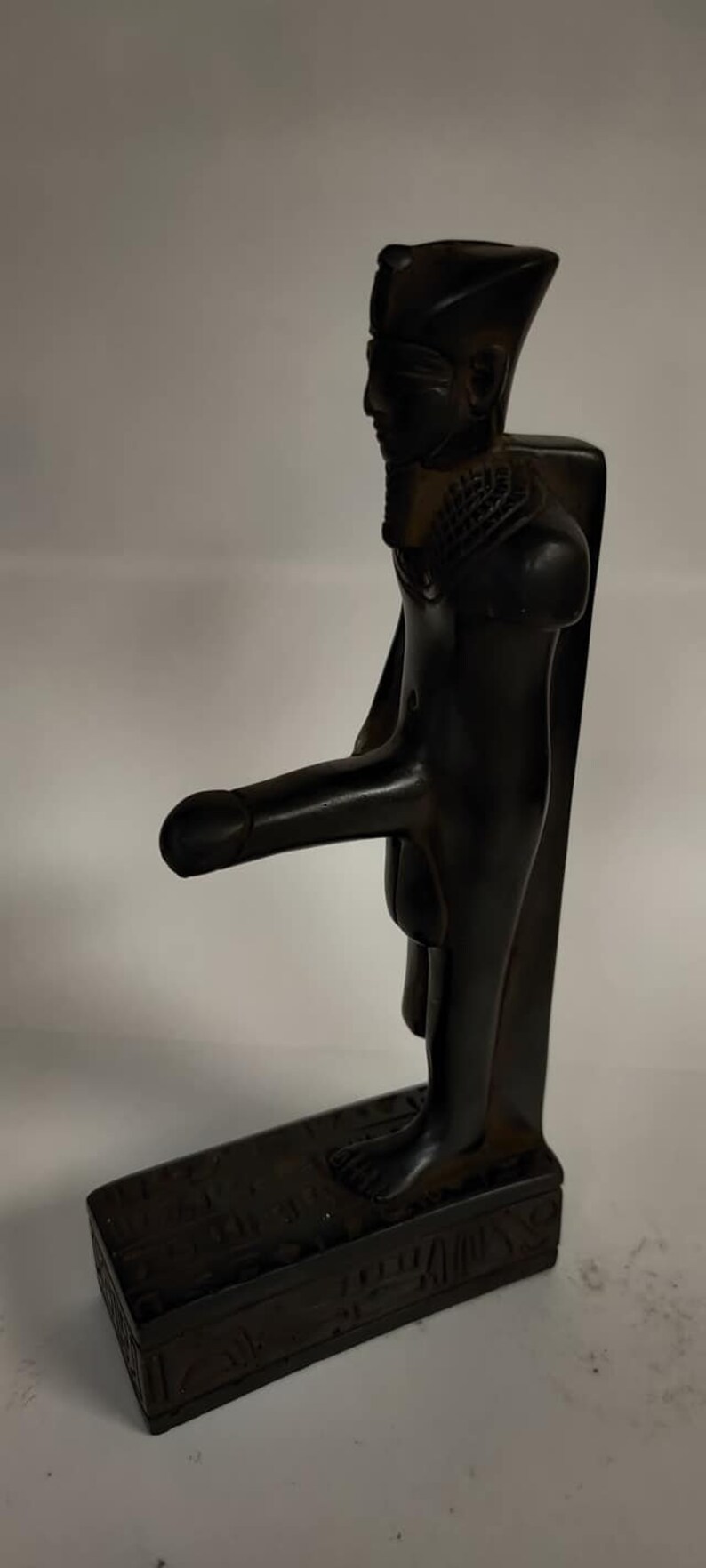 Unique Egyptian God Min Statue Hand Carved Made In Egypt