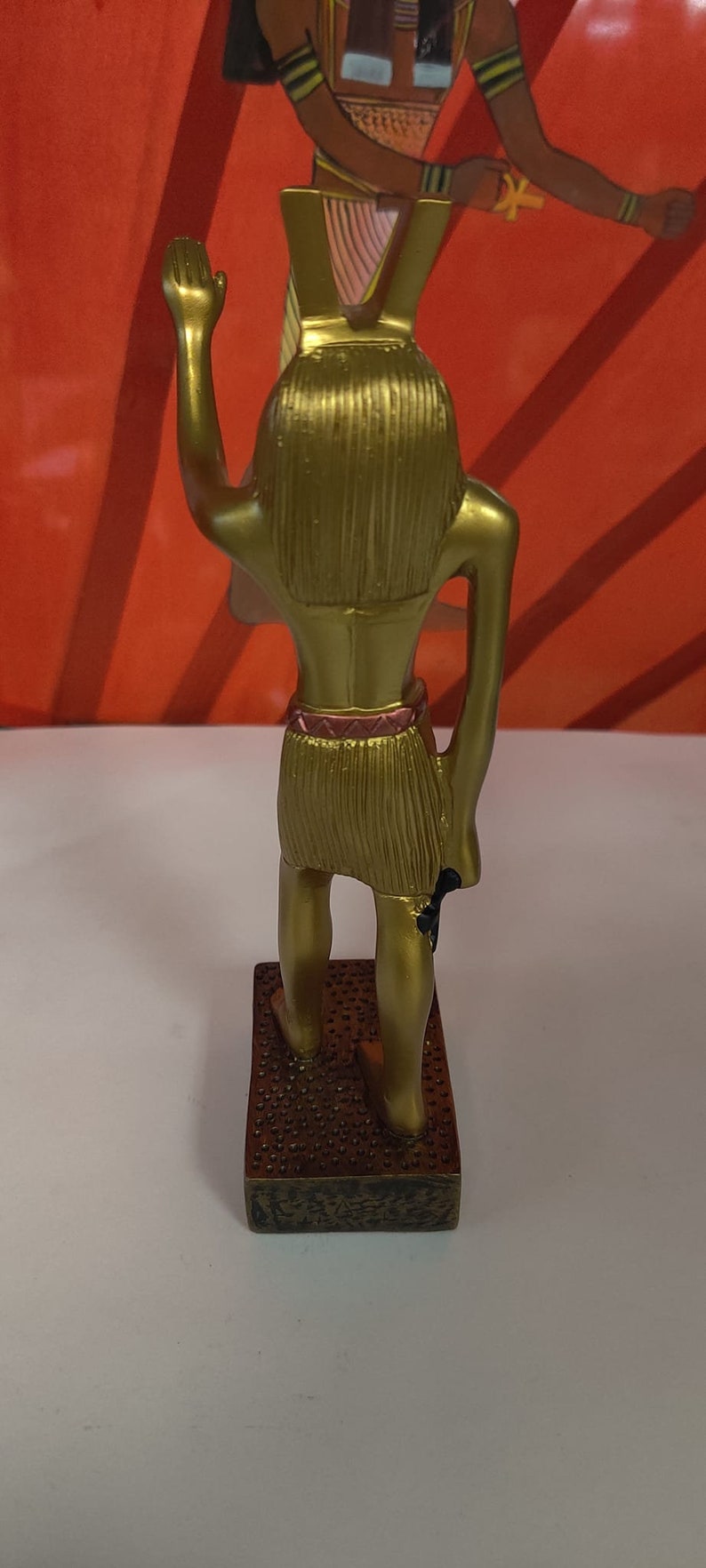 Unique Egyptian God Seth Statue Made in Egypt - Etsy