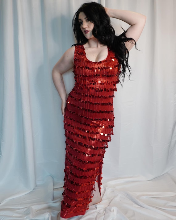 Paillettes Saidi Dress Egyptian Stretch Beledi Dress Saidi