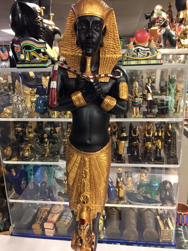 Unique Large Egyptian Statue God Akhenaten Made in Egypt Etsy Sweden