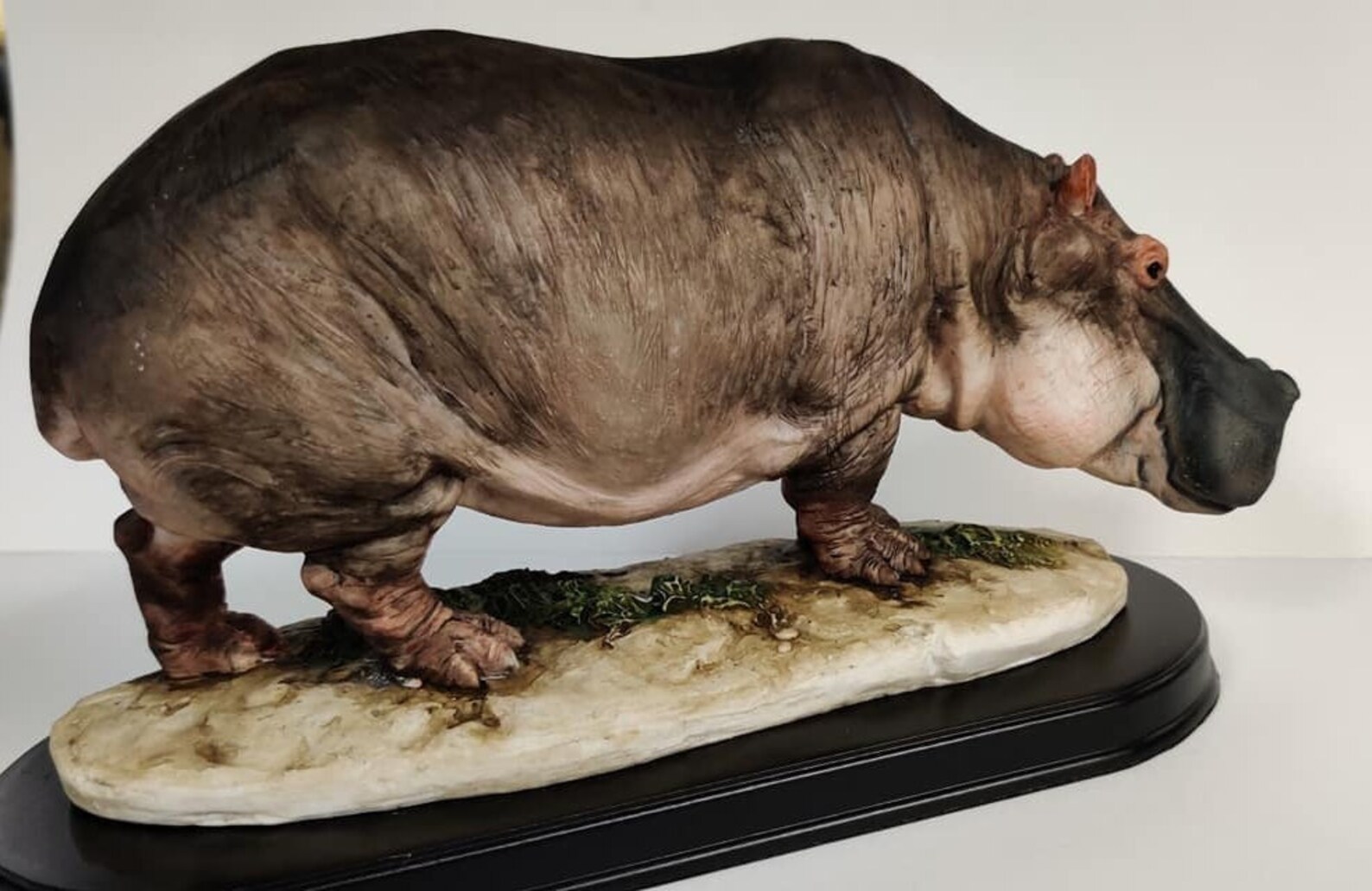 Unique Large Heavy Egyptian HIPPO Statue Etsy
