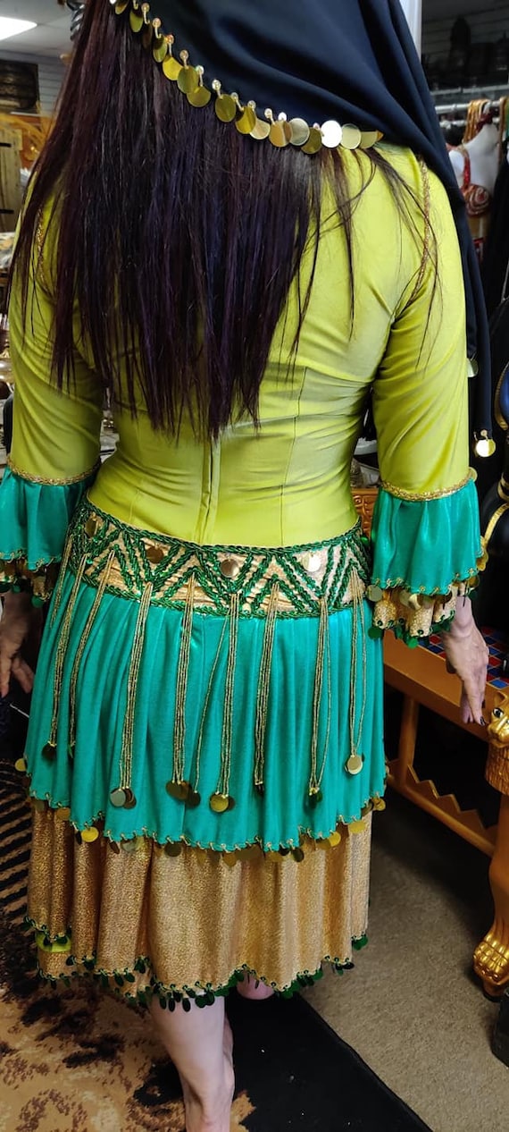 エジプト製ヴィンテージ ハガラ ドレス（エジプト民族衣装） - Etsy 日本