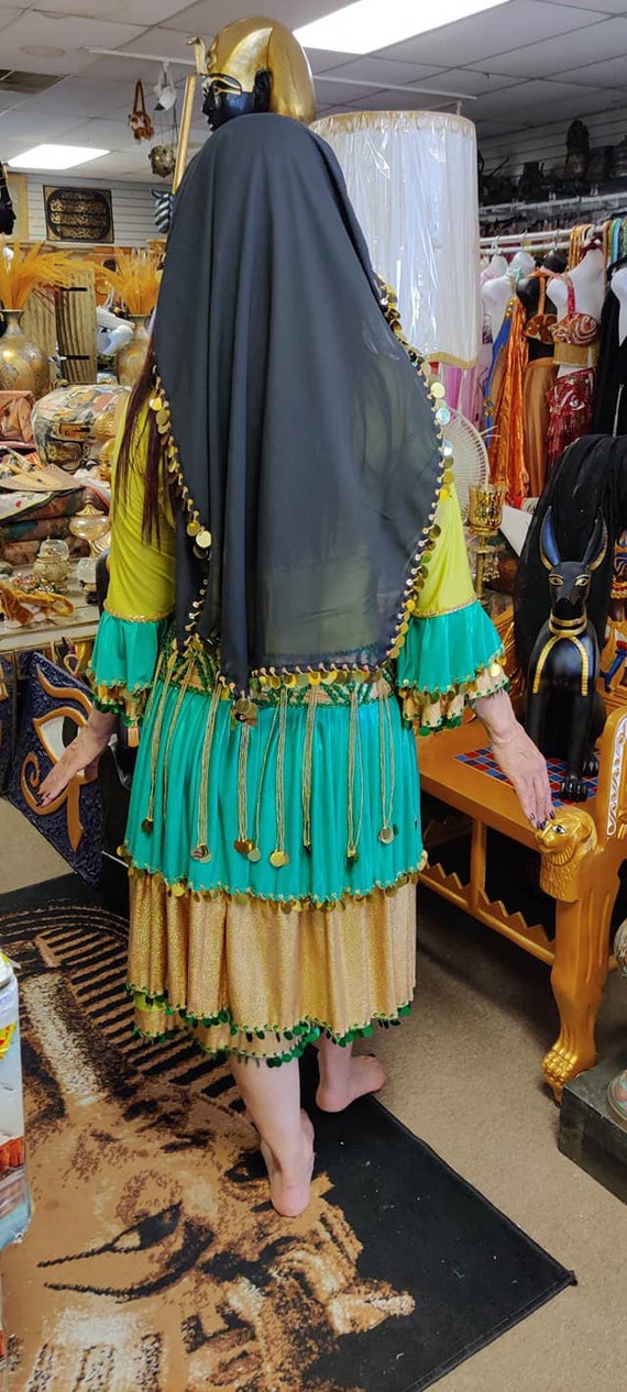 Vintage Hagala Dress (Egyptian Folk ) Made In Egy… - image 4