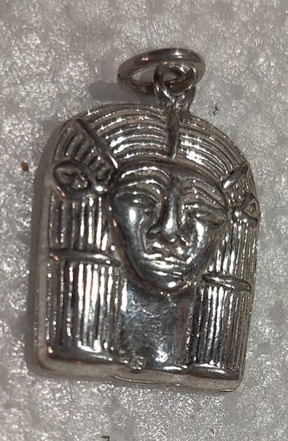 Unique Solid Silver Egyptian  Goddess Hathor    P… - image 2