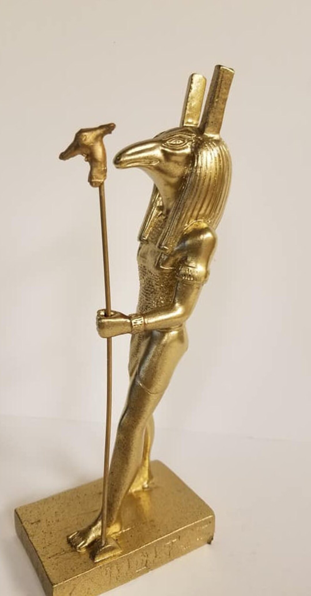 Unique Egyptian God Seth Statue Made in Egypt - Etsy