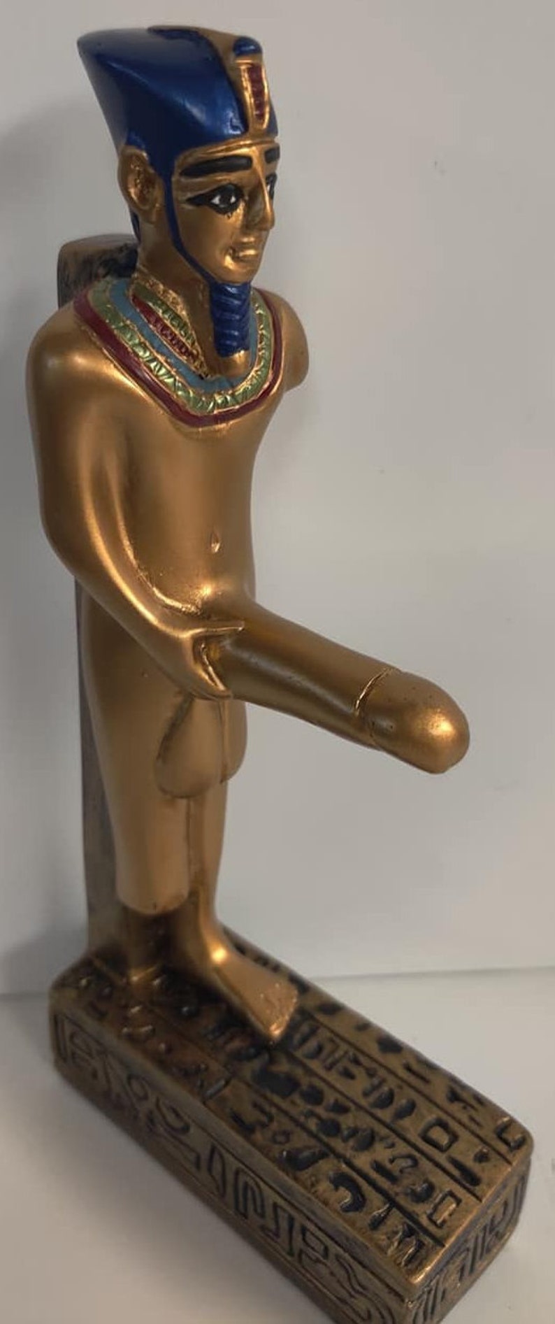 Unique Egyptian God Min Statue Hand Carved Made in Egypt Etsy 67 best cross stitch