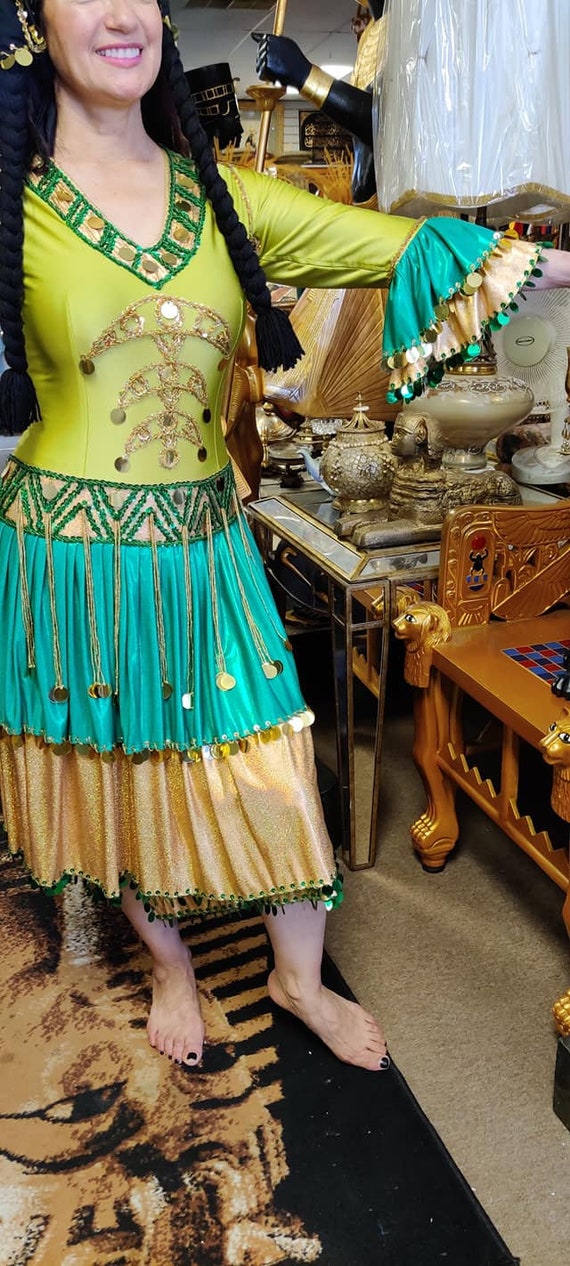 Vintage Hagala Dress (Egyptian Folk ) Made In Egy… - image 3
