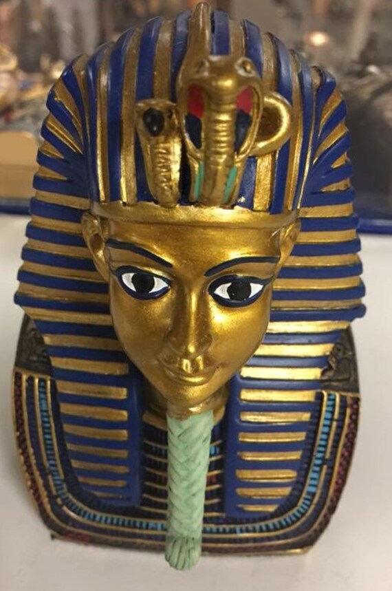 ユニークなエジプトのツタンカーメン王のマスク 高さ5インチ
