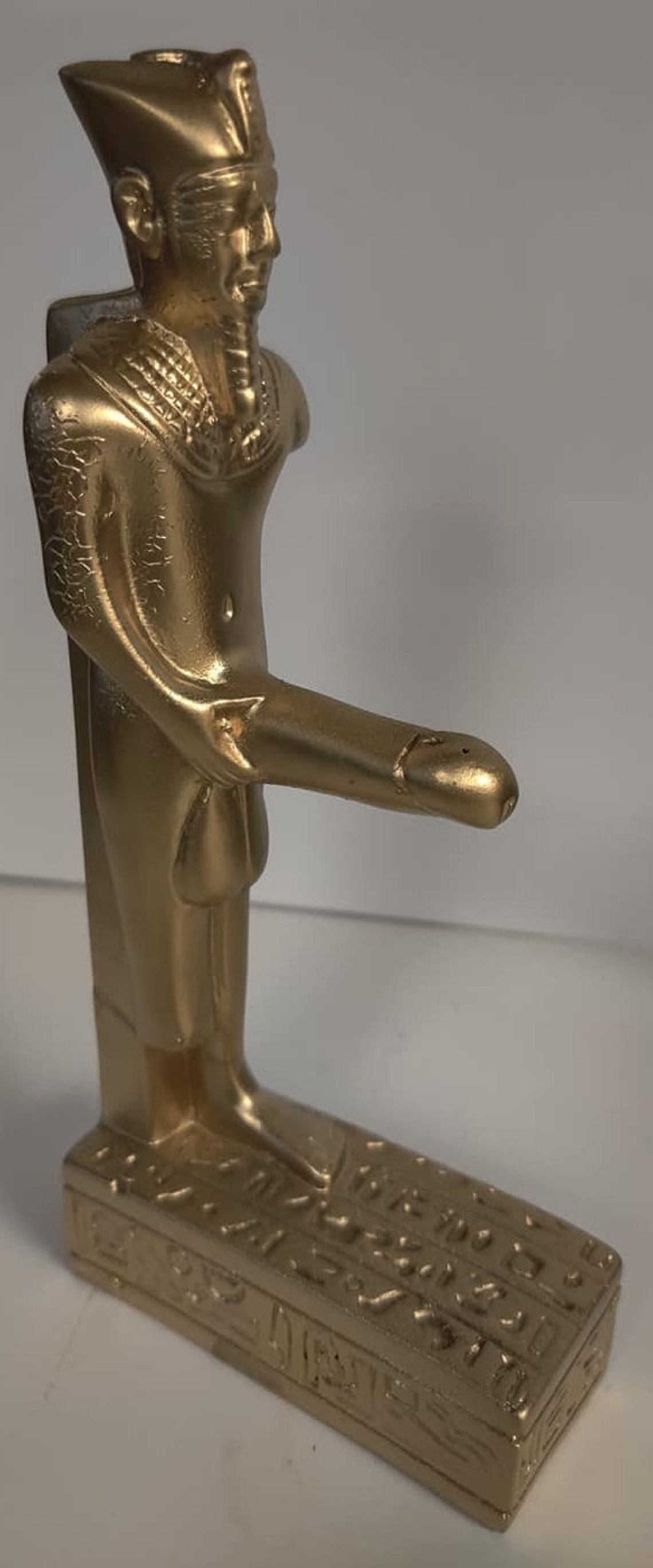 Unique Egyptian God Min Statue 8'' H Made in Egypt Etsy