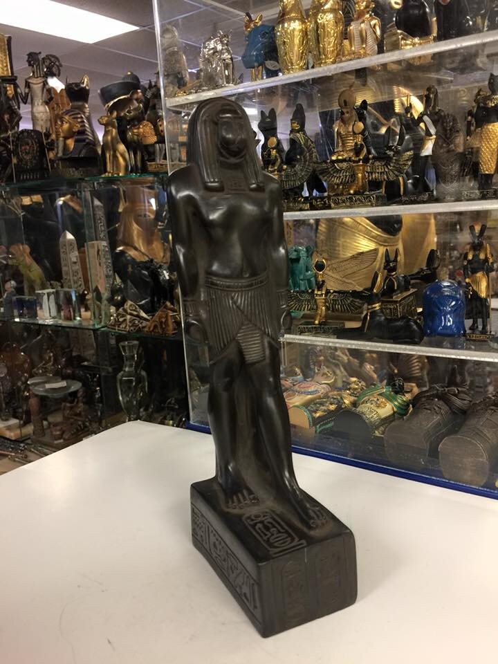 Unique Large Egyptian God Khepri Hand Carved Made in Egypt | Etsy