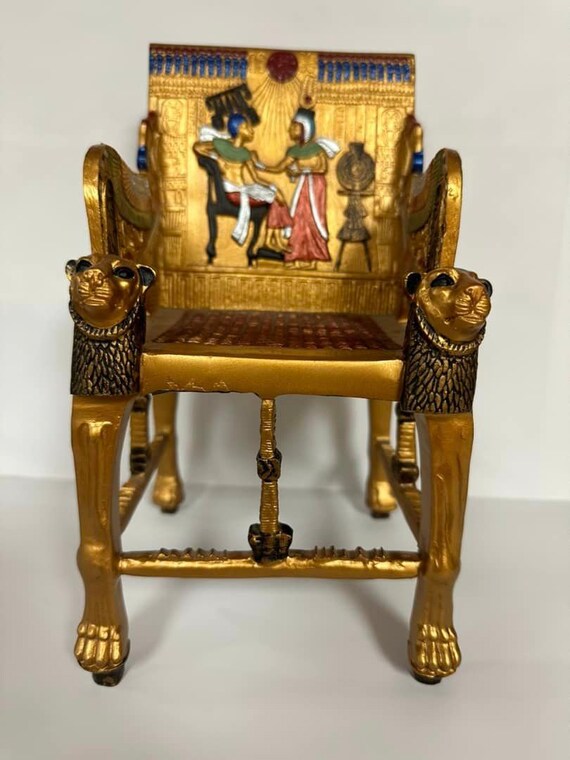 Ancient egyptian sale throne chair