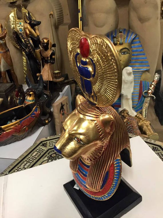 Sekhmet Brown Mini 5 Made in Egypt Discoveries Egyptian Imports Sekhmet Brown Mini 5 Made in Egypt Discoveries Egyptian Imports