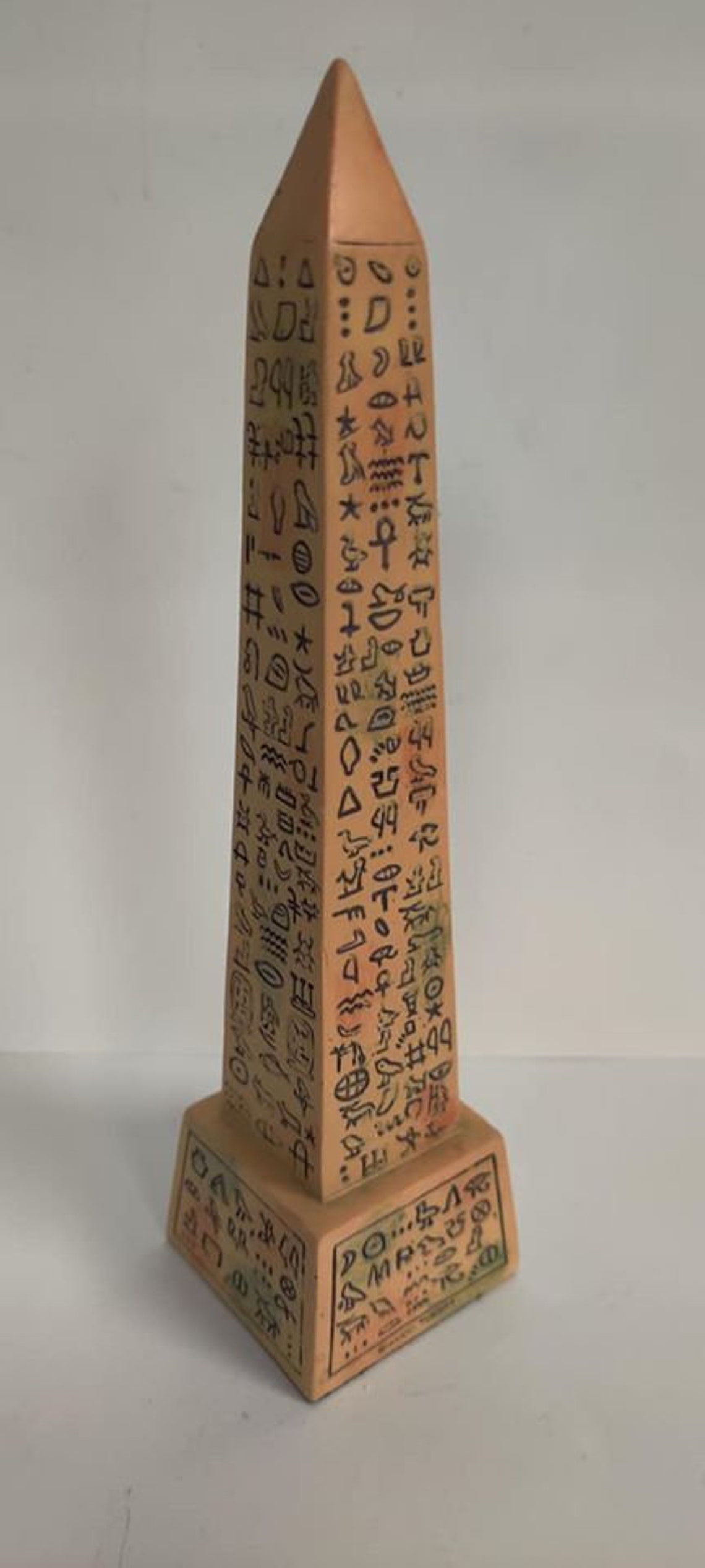 Unique Hand Carved Egyptian Obelisk 7'' H - Etsy UK