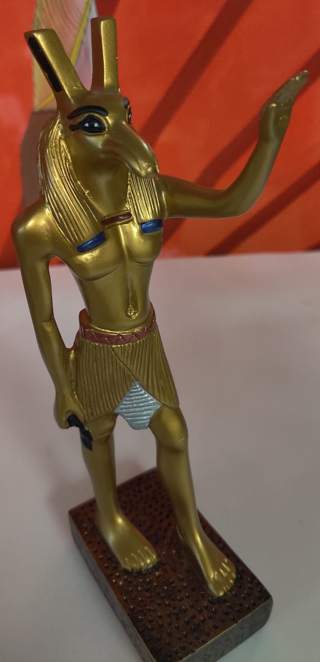 Unique Egyptian God Seth Statue Made in Egypt - Etsy