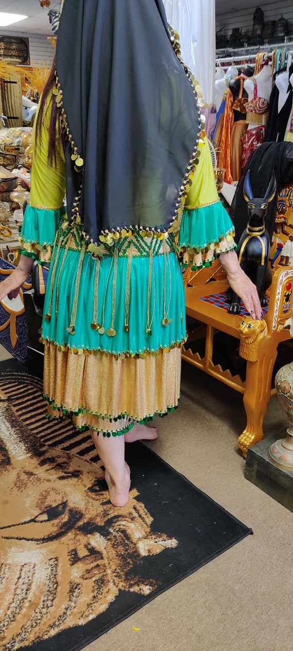 Vintage Hagala Dress (Egyptian Folk ) Made In Egy… - image 2