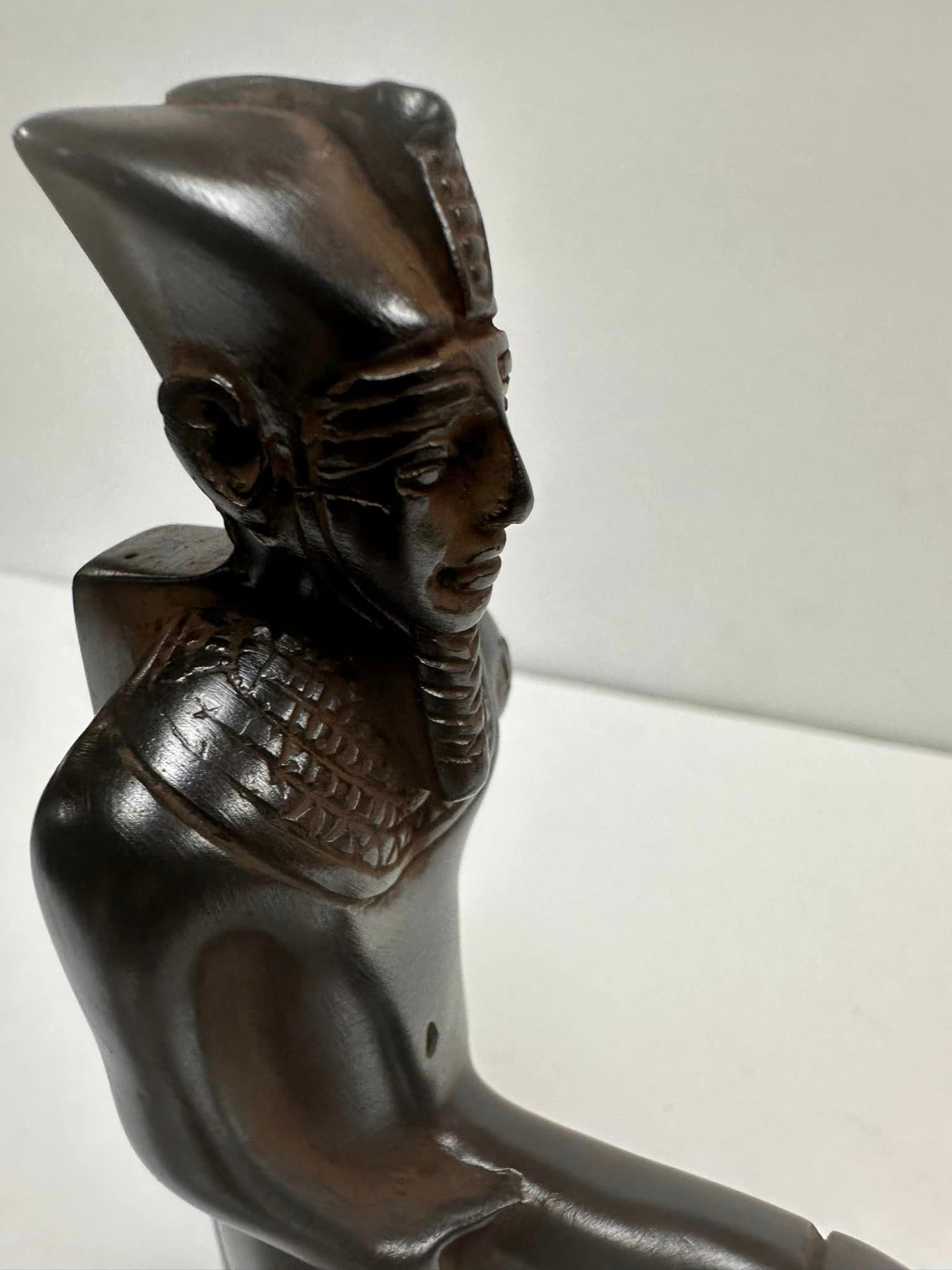 ユニークなエジプトの神の像 高さ7インチ エジプト製 - Etsy 日本
