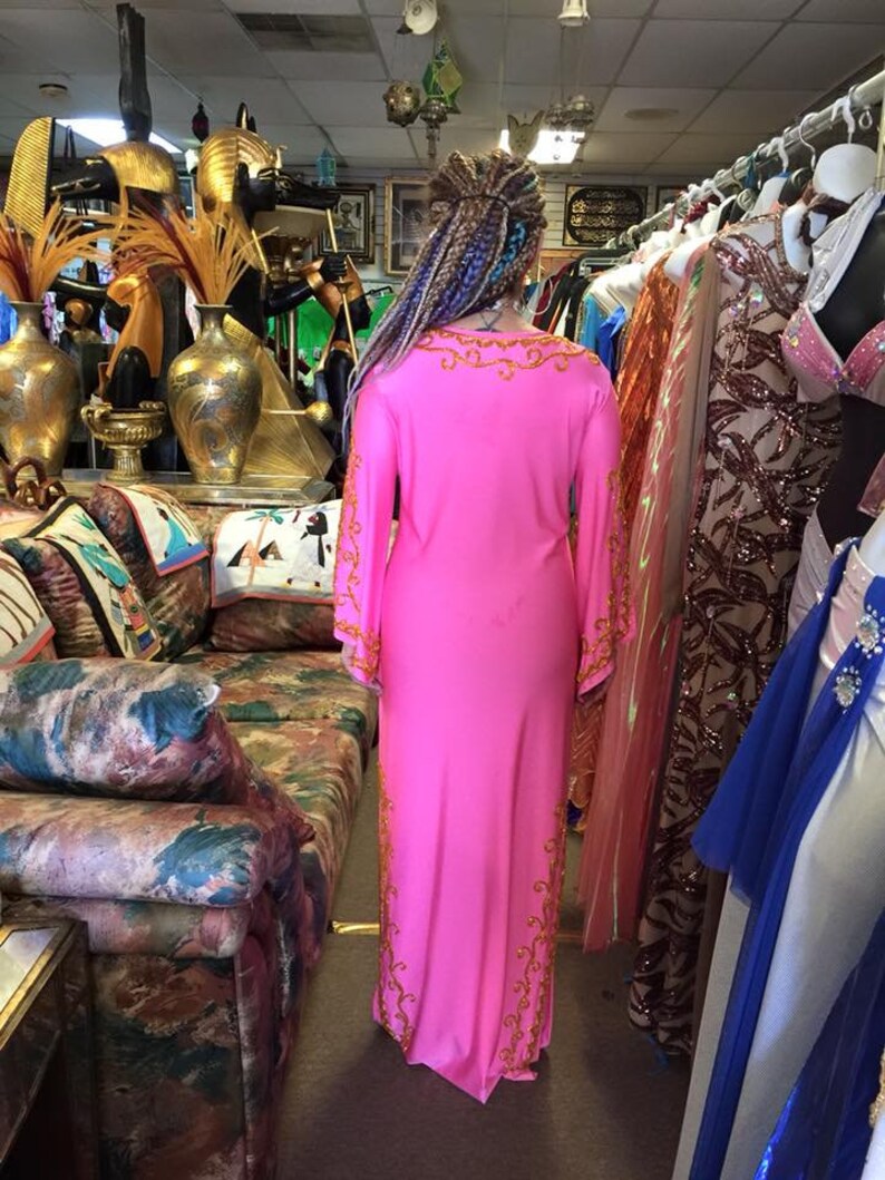 Egyptian stretch beledi dress Saidi Galabeya Dress Fits Etsy