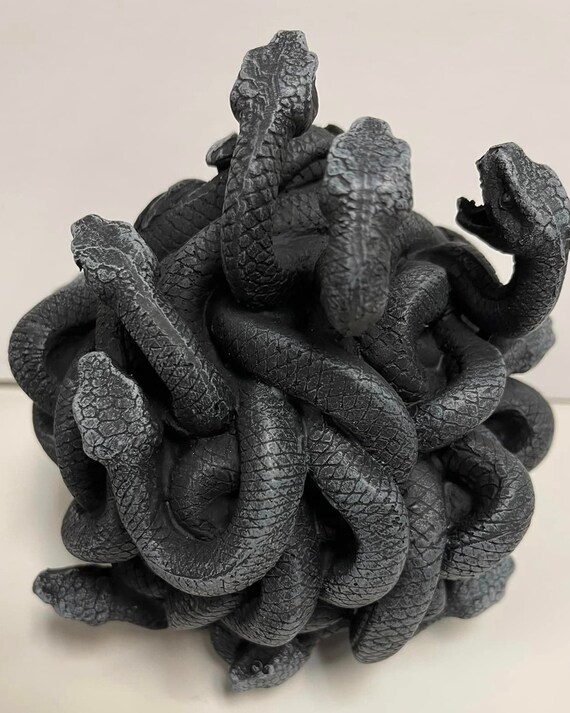 Unique Heavy Medusa Head Statue 7
