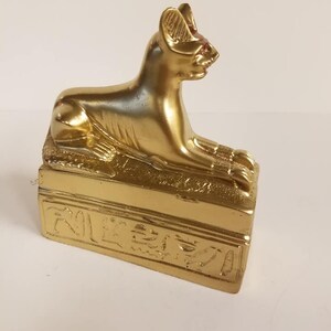 Unique Hand Carved Egyptian Cat Made in Egypt - Etsy