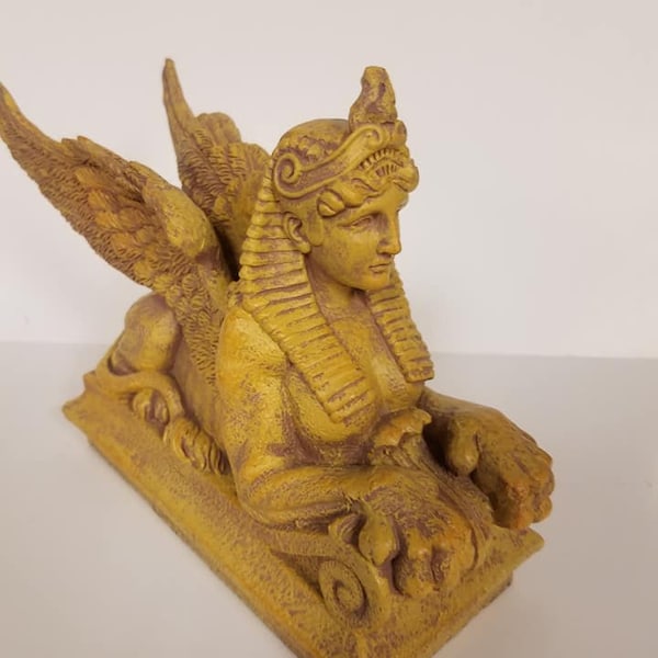 Unique Sphinx Statue Hand Detailed