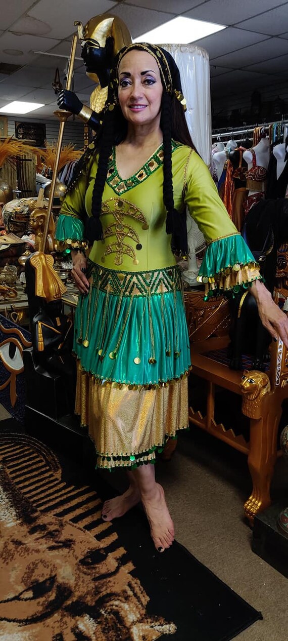 Vintage Hagala Dress (Egyptian Folk ) Made In Egy… - image 5