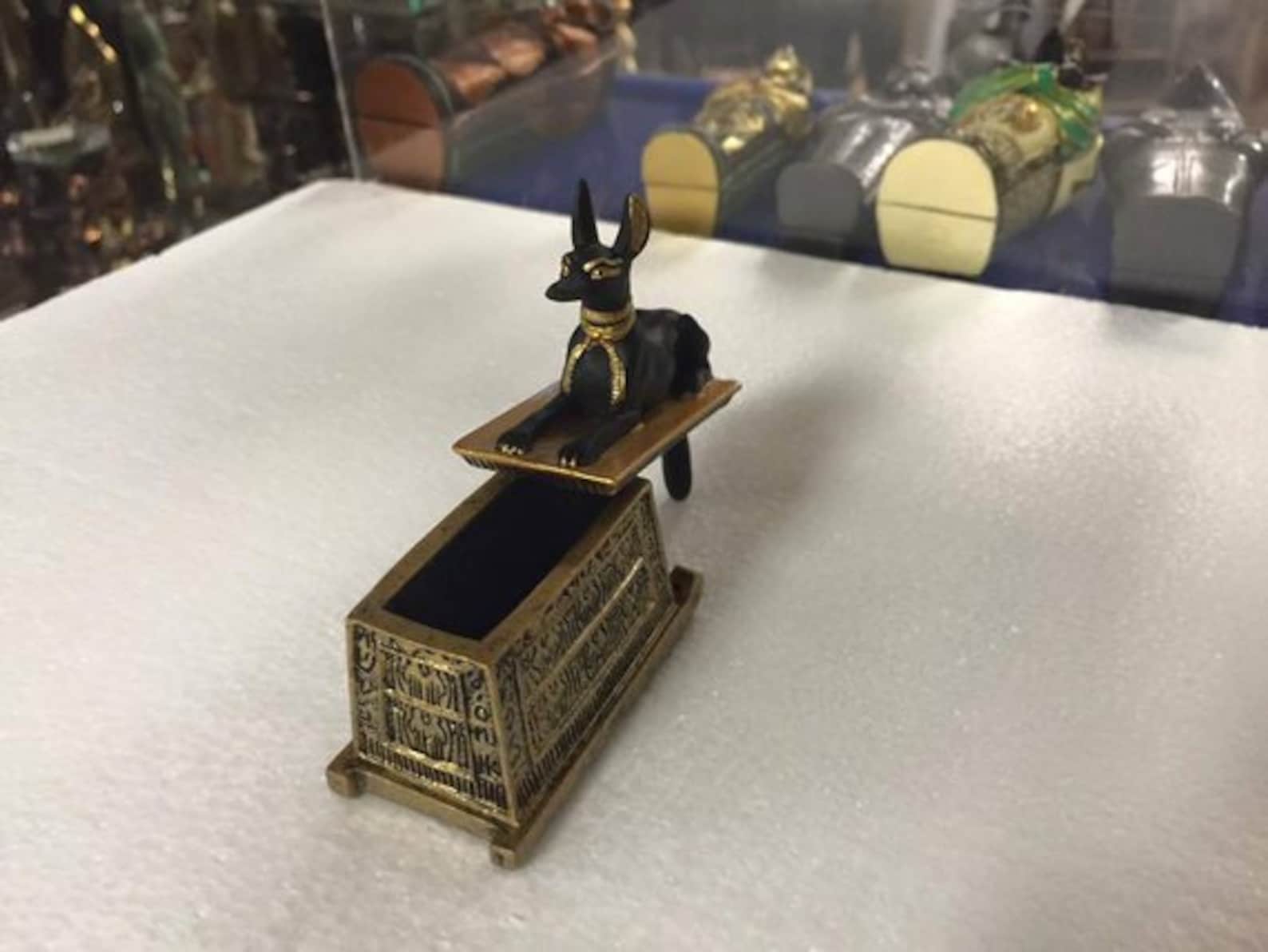 Amazing Unique Egyptian God Anubis Jewelry Box - Etsy