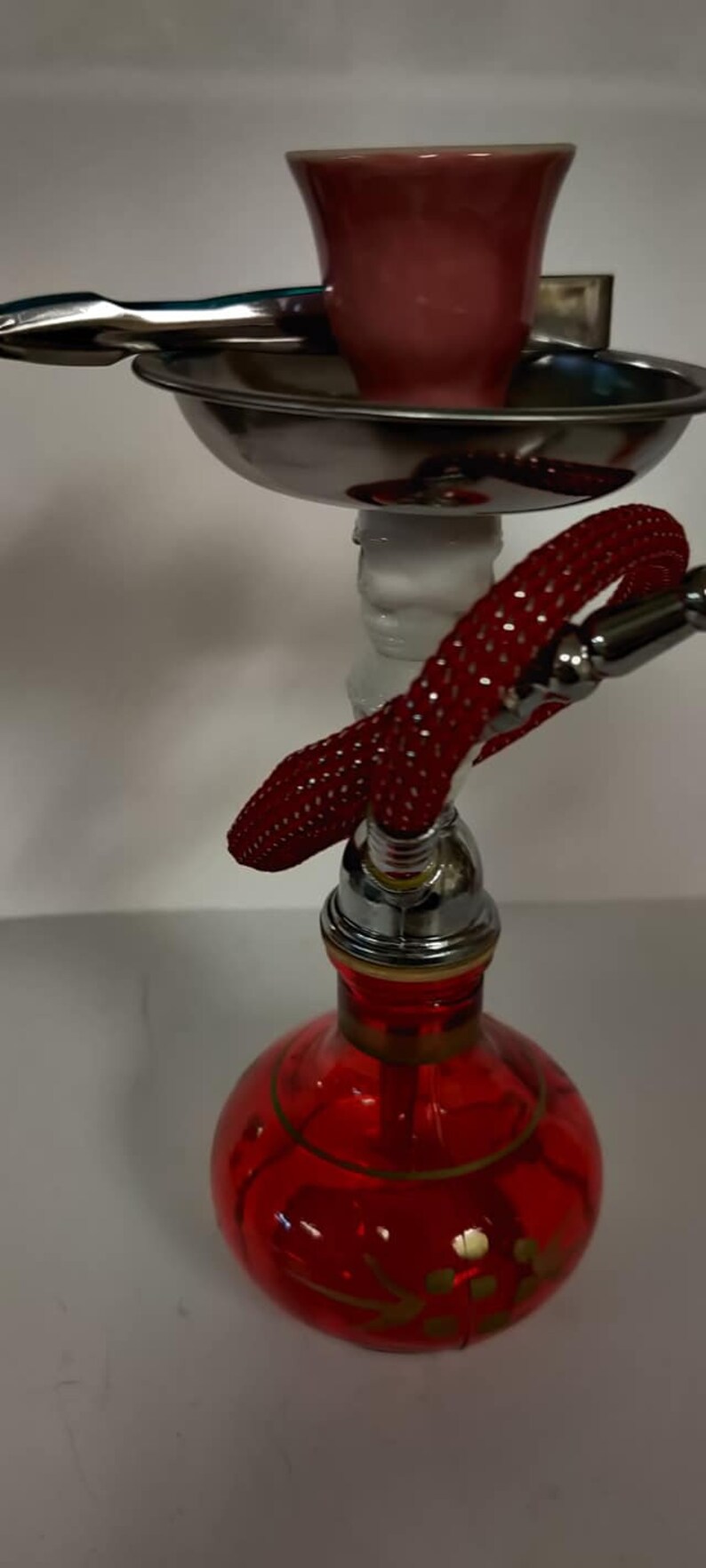 Unique Small Glass Egyptian Hookah Shisha Made In Egypt Etsy