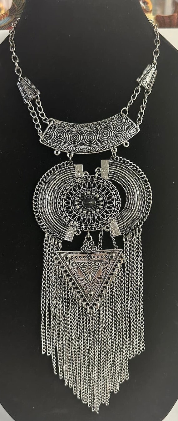 Bedouin Egyptian Silver  (Tribal style) Brass Neck
