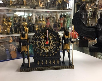 Amazing Unique Egyptian God Anubis Clock