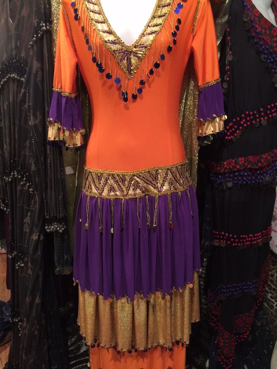 Vintage Hagala Dress (Egyptian Folk ) Made In Egyp