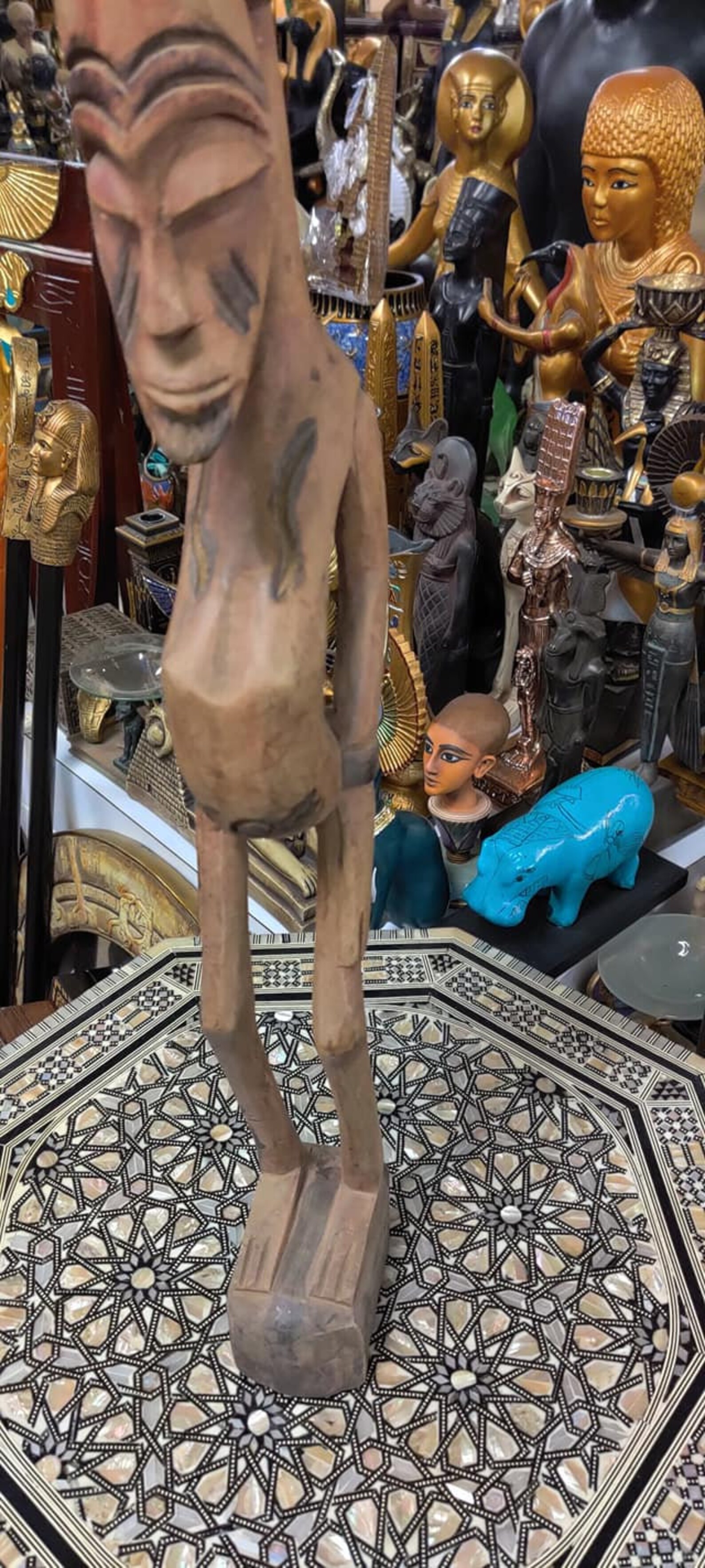 Vintage Unique Large African Art and Natural African Wood L Etsy