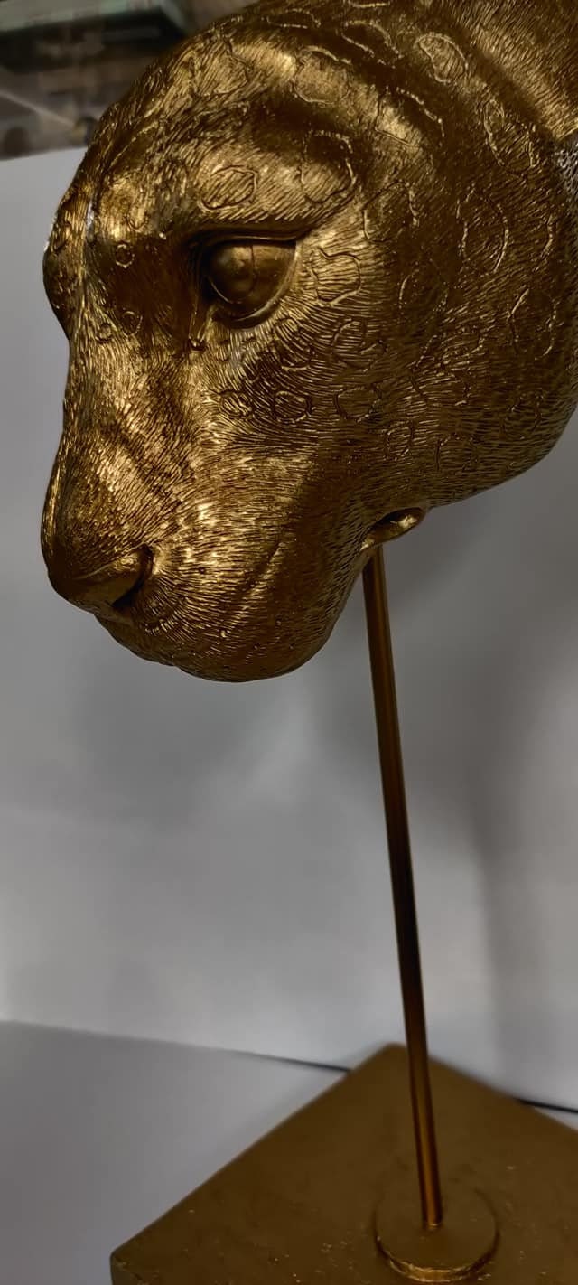 Unique Large Egyptian Cheetah Statue Made in Egypt Etsy Australia