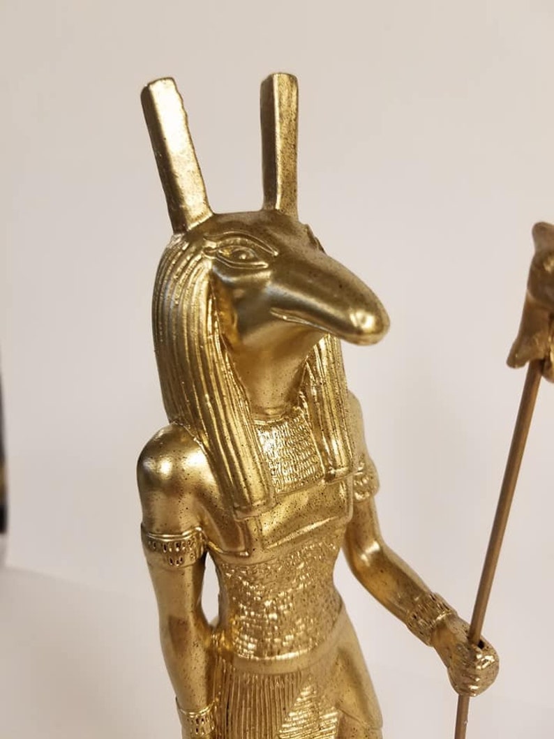 Unique Egyptian God Seth Statue Made in Egypt Etsy