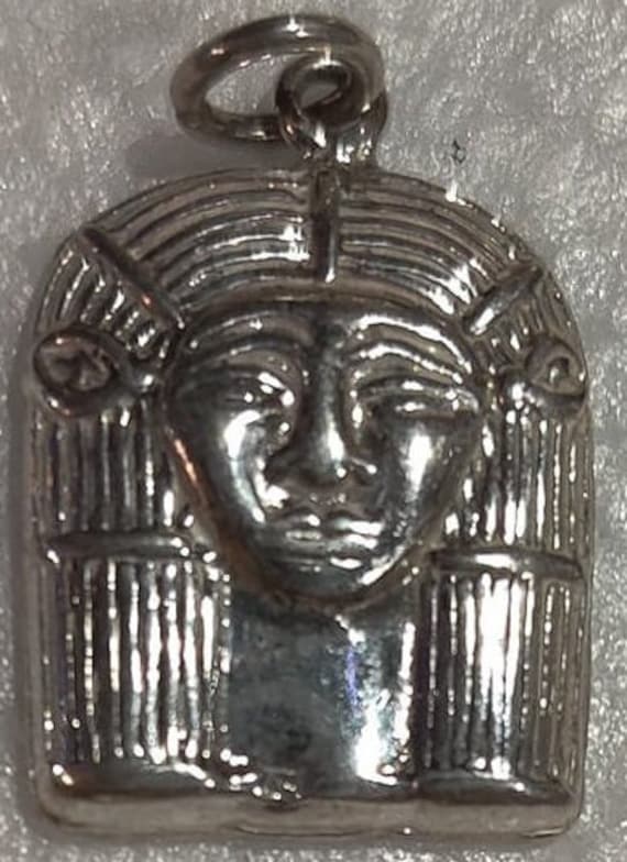 Unique Solid Silver Egyptian  Goddess Hathor    P… - image 1