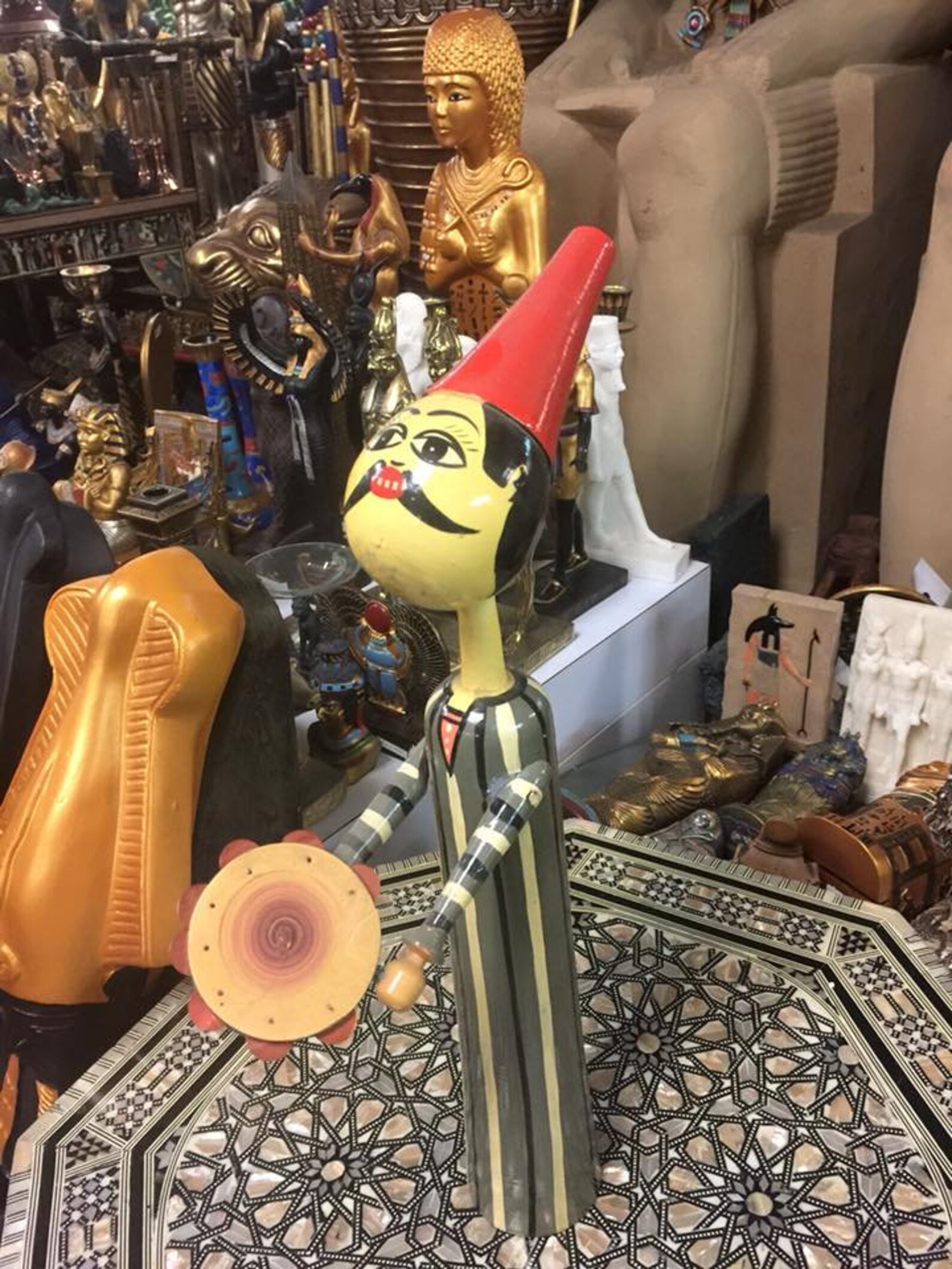 Unique Unique Egyptian Wooden Doll Mad in Egypt Last One Etsy UK