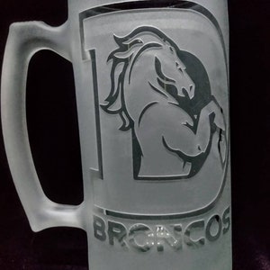 Retro Throwback Broncos Mug