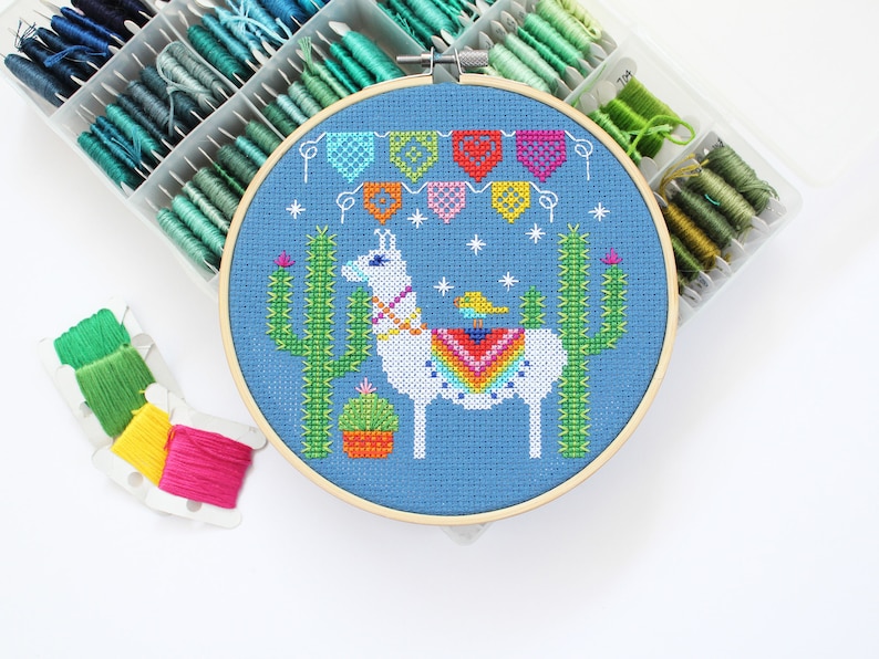 Fiesta Llama from Diana Watters Handmade