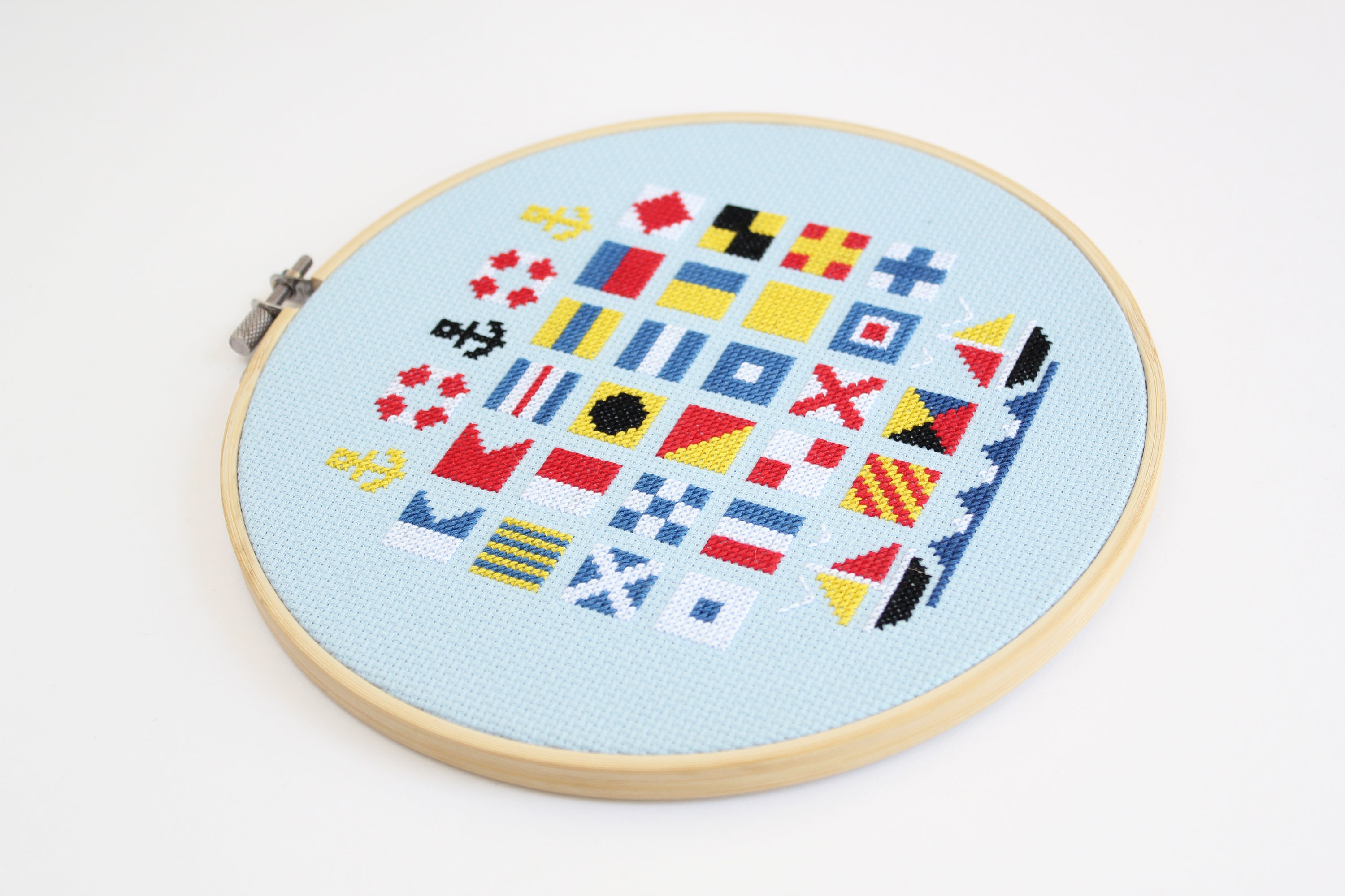 Midnight Marigolds Modern DIY Cross Stitch Kit Beginners Cross
