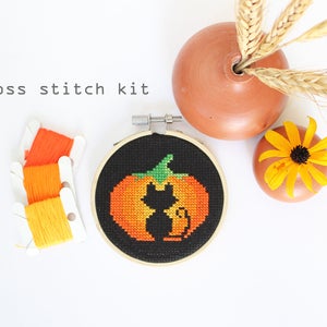 Cross Stitch Kit Beginner, Easy Diy Cross Stitch Kits, Modern