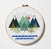 Sea to Sky - Modern counted cross stitch pattern - Instant Download PDF 